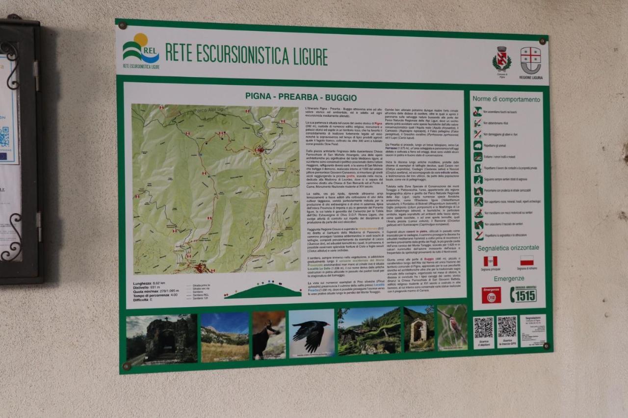Appartamento Ca' Baci' Pigna Bagian luar foto